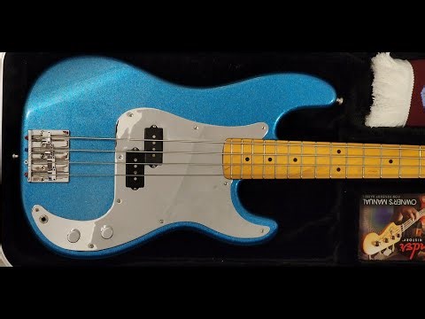 Fender Steve Harris Bass short tone demo