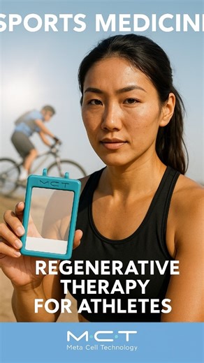 Meta Cell Technology on Instagram: "The MCT System elevates the regenerative potential of platelet-rich plasma (PRP) and cell-based therapies, while stimulating the production and delivery of autologous exosomes. Our technology is now being implemented in orthopaedics to accelerate tissue healing and support faster patient recovery, whether due to sports-related injuries or age-related conditions. #MCT #MCTSystem #regenerativemedicine #orthopedics #advancingtogether"