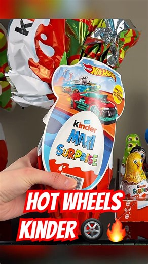 Kinder MAXI Hot Wheels 🛞🔥 Easter edition 😍 #car #kinder