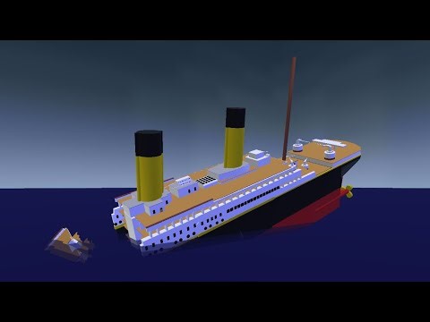 I made Titanic In Prisma3D with more details!
