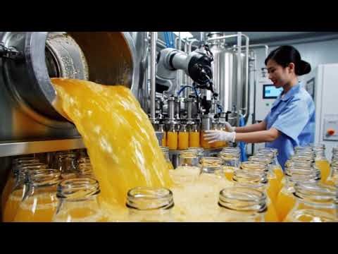 Orange Juice Production Process | Inside a Modern Juice Factory