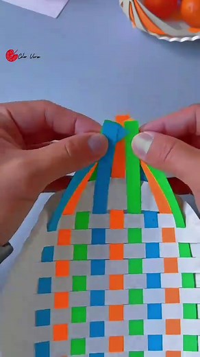 DIY Colorful Woven Paper Basket | Easy Handmade Craft Idea for Beginners. How to Make a Paper Plate Basket | Creative DIY Craft Tutorial Step-by-Step. Handmade Woven Basket with Paper | Simple DIY Craft for Home & Gifts. Creative Woven Basket Using Paper Strips | Easy Art and Craft Project. DIY Paper Craft Basket | Step-by-Step Handmade Craft for Kids & Adults. Learn how to make this beautiful and colorful woven paper basket using simple materials like paper strips and a paper plate. This step-b