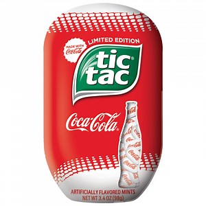 Tic Tac Coca-Cola Fresh Breath Mints, Bulk Hard Candy Mints, 3.4 oz.
