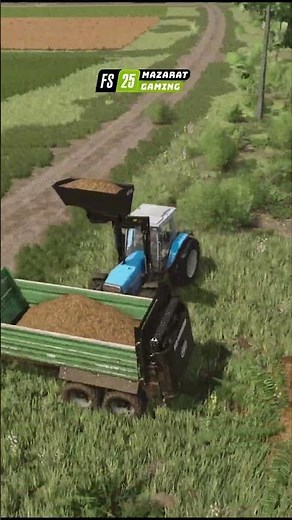 Loading & Spreading Organic Fertilizer | FS25 Realistic Farming 🚜🌱