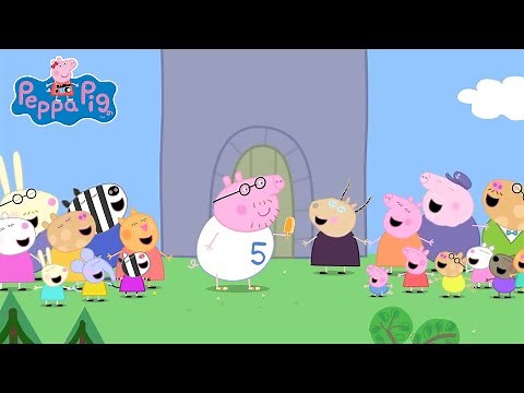 Daddy Pig Goes On A Fun Run!
