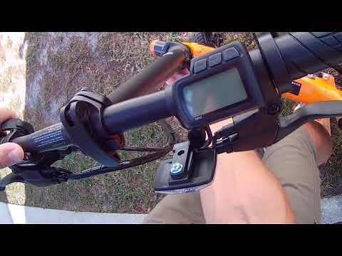 Swagtron EB7 Plus Folding Electric Bike with Pedal-Assist & Suspension