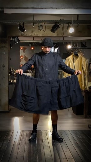 The Skirts for men collection on Instagram: "Repost from @inn7 • 2 ways to wear a mens skirt which one is better? 1st or 2nd? Shop online at www.inn7-fashion.com shoes - guidi hat - the viridi anne Total look - d.hygen . . . . #fashion #fashionstyle #fashionblogger #skirt #skirtsformen #mensskirt #mensfashion"