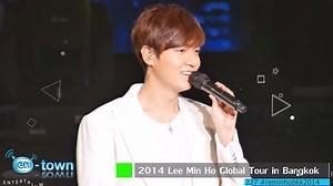 20181227 #那年今日的李敏鎬 20141227 泰國RE MINHO巡演片段 早晨分享敏鎬泰國RE MINHO巡演媒體拍攝"心痛的愛"及"My Everything"片段 CR.EnTown https://www.youtube.com/watch?v=kijVtmKONso | 李敏鎬台灣第一fansclub-★命中敏鎬-minho in destiny