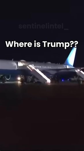Sentinel | BREAKING: The „Invisible“ Transfer. Air Force One turned back to the US tonight („‘electrical issue“), but the transfer to the backup... | Instagram