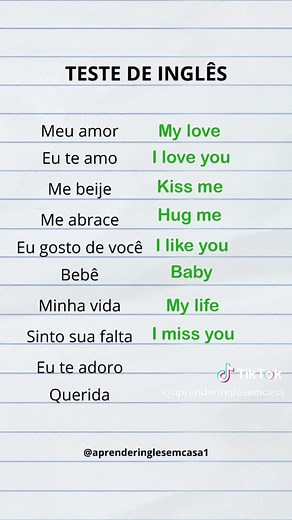 Teste de inglês: Consegue acertar todas as palavras?