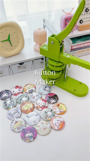 Temu Canada on Instagram: "🎨 Create custom pins in minutes with this button maker machine. Fun, creative, and perfect for events, DIY projects, or just adding personality to outfits and bags. 🎉✨ 🔍 Find it at https://temu.to/m/gdlo7zisijk or with this code fes3335. #Temu #TemuFinds #CraftSupplies"