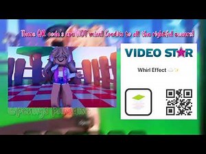 FREE VIDEO STAR QR CODES I USE IN MY EDITS!! 😼✨ (INTROS, SHAKES, EFFECTS AND MORE!!)