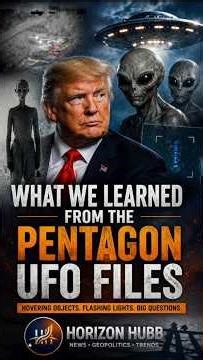 Trump Released Alien Files! 😱👽 #shorts
