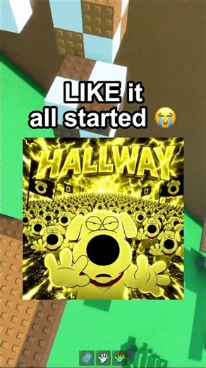 The walking down a hallway trend 😭🙏
