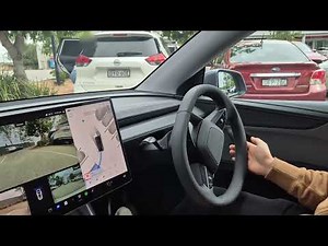 Tesla FSD - AI Auto parking