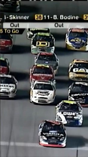 Dale Jr attempt to pass Michael Waltrip for win, but falls to 6th after crash ends 2002 Pepsi 400