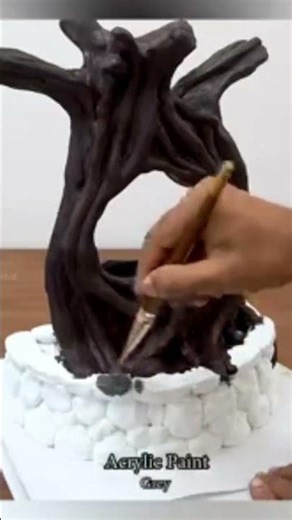 Homemade tabletop fountain using plastic bottle #youtubeshorts