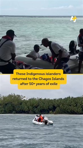 “We are making history right now.” These Indigenous islanders returned to the Chagos Islands after decades in exile to protest a UK deal to transfer their homeland to Mauritius. | AJ