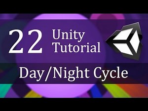 22. Unity Tutorial, DAY/NIGHT CYCLE - Create a Survival Game