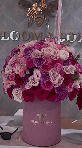 Oversized Box 🌸 . The process is easier when you love it 😍🥰 . . . #flowers #florist #flowershop #houstonflorist #floristry #houstonflowerdelivery #flowerstagram #flowerlovers #flower | BLOOM and BOX