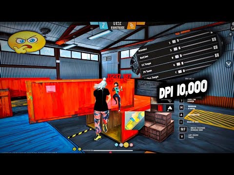 ZERO RECOIL! My Secret 10,000 DPI Emulator Settings Revealed ⚙️ Free Fire