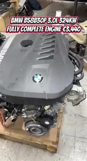 Complete BMW B58B30P 3.0L Engine for Sale