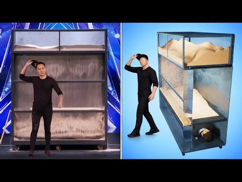 Demian Aditya's Sand Escape Magic Secret Revealed!