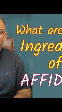 How to Draft an Affidavit? Key Legal Ingredients Explained