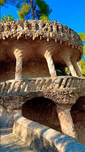 Explore the most beautiful Park in Spain 🇪🇸, Park Güell #barcelona #parkguell