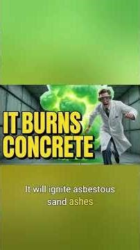 The Chemical That Burns Through Concrete A Cold War Secret