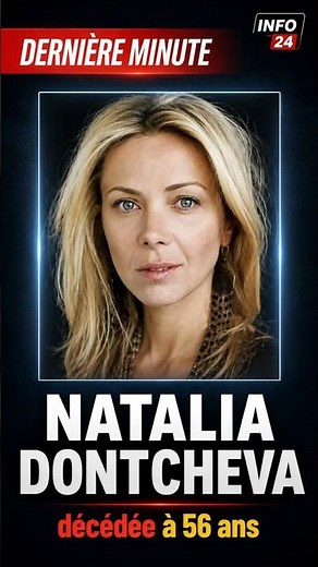 Natalia Dontcheva est morte à 56 ans 😢 | Actrice de Joséphine, Ange Gardien