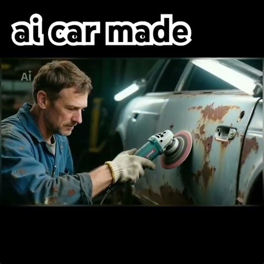 AI Builds a Car from Scratch in Seconds 🤯🚗 #ai #aicar #artificialintelligence #technology