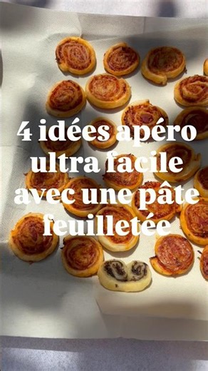 4 idées apéro ultra faciles avec une pâte feuilletée