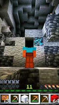 MINECRAFT NOOB VS HACKER IN MINING#minecraft #shortvideo#shorts #7x7 #battre#nobatidao