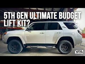 Bilstien 6112/5100 5th gen 4Runner Install with SPC upper control arms.