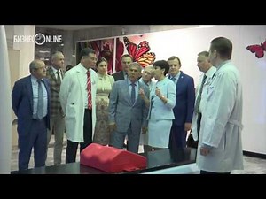 Минниханов осмотрел Республиканский клинический онкологический диспансер