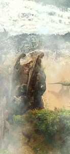 Imagine a world where your biggest worry was a T-Rex looking for lunch. 😬 #paleontology #extinctanimals #prehistoric #dinosaur #fossils | Love Dinosaurs