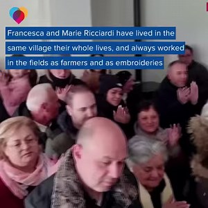 110K views · 326 reactions | Turning 100 years old is already quite an achievement, but Italian twins Francesca and Maria Ricciardi went one step further, and celebrated their "200th" birthday. | The Uplift | Facebook