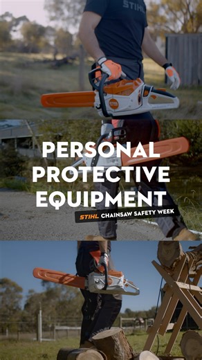 2.5K views | 蝹 It’s STIHL Chainsaw Safety Week! Get dressed for the occasion by understanding what protective gear is vital to keeping you safe when operating your chainsaw ⛑️ Then rip into the STIHL Safe Cuts quiz for your chance to WIN a STIHL Chainsaw and Safety Pack - valued at over $2000!  Tips, quiz and competition entry at stihlchainsawsafety.com.au  | STIHL | Facebook