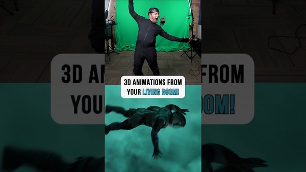 How This Living Room Mocap Tech Creates Lifelike 3D Animation
