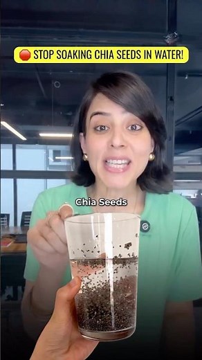 Stop Soaking Chia Seeds In Water