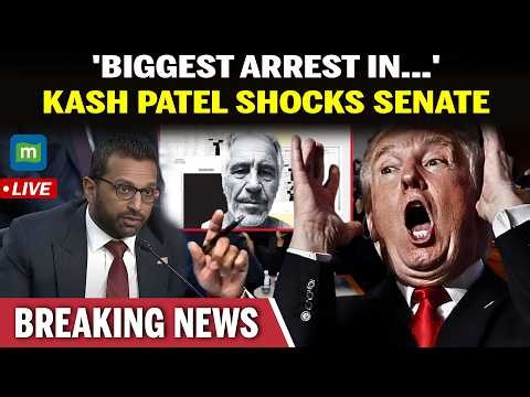 KASH PATEL LIVE: He Killed Epstein! | FBI Chief Drops BIG Shocker At Explosive House Hearing | US