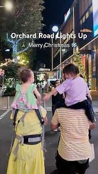 Orchard Road Lights Up for Christmas 2025 | Singapore Christmas 2025