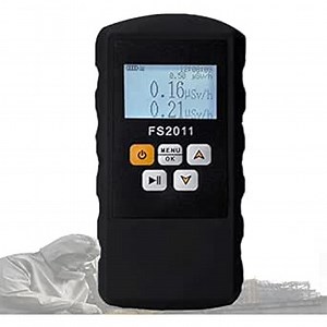 Geiger Counter Radiation Measurement Instrument Gamma (γ) Radiation, X-ray Radiation Measurement Instrument LCD Measurement Accuracy 0.01μSv / h Nuclear Radiation Detector Data Logger