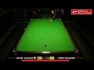 Northern Snooker Centre "Jim Williamson" Open - David Causier vs Terry McAdam