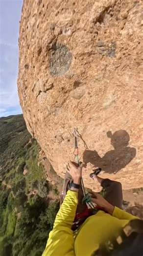 J.J. Blair on Instagram: "#Whipper alert! Tried on sighting Green Mile (5.11a) and whipped at the crux. First outdoor whip i’ve taken since I broke my finger a few months ago. Glad to get that out of the way. Falling is part of climbing."