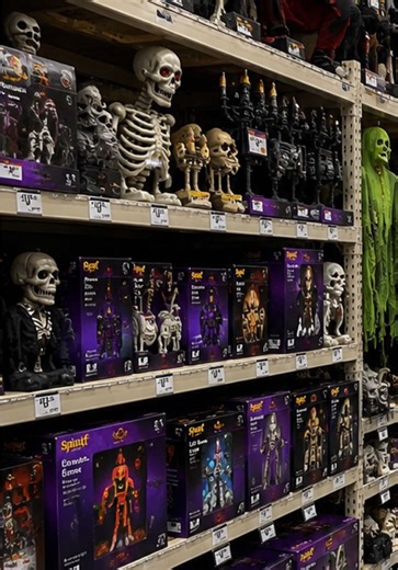 My husband: “We’re just making a quick stop.” Me the second I see Halloween decorations in the distance #H#HalloweenGirlH#HalloweenDecorS#SpookySeasonH#HalloweenYearRoundTheHauntedCottage