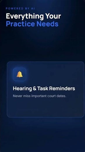 The future of legal practice is intelligent, efficient, and AI-powered.