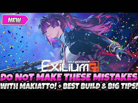 *DON'T MAKE THESE BIG MISTAKES WITH MAKIATTO!* + BEST BUILD & ATTACHMENTS! TIPS (Girls Frontline 2