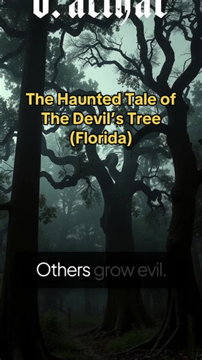 🌳 In Port St. Lucie, Florida, The Devil’s Tree stands as one of the most haunted places south. The site of a 1970s murder, it’s said to repel animals and defy every attempt to cut it down. Locals hear screams, see strange lights, and whisper that something dark still clings to its roots. A haunted Florida legend — and one of the South’s most chilling ghost stories. 👻 #CreepySouth #creepyplaces #spookyvibes #haunted #florida